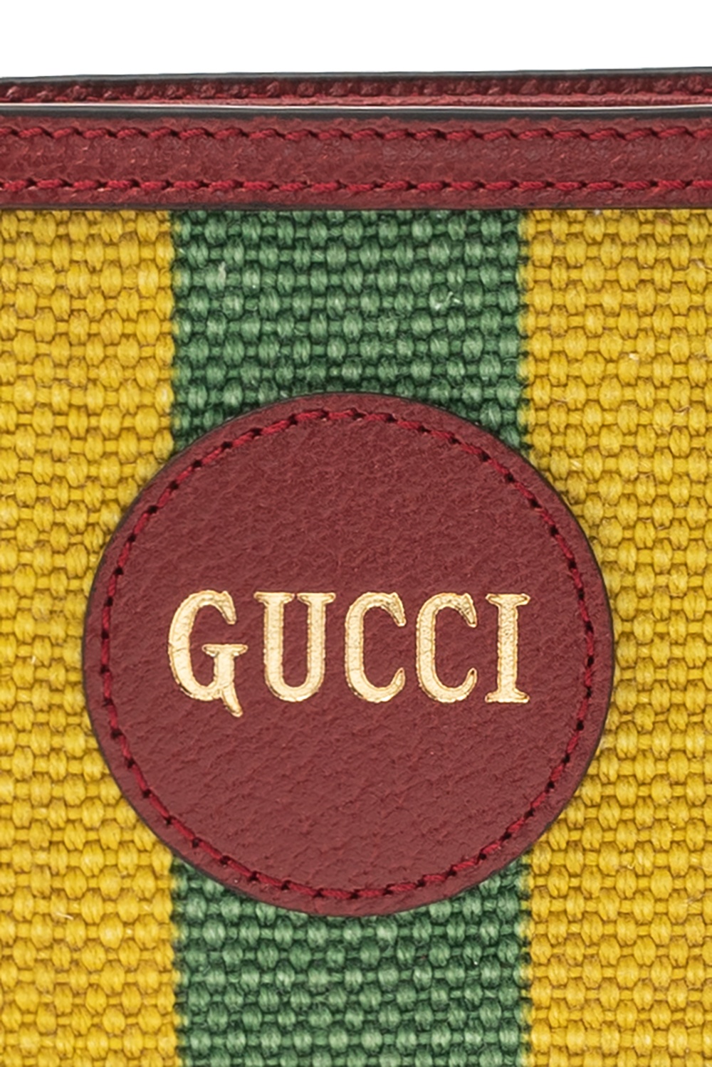 Gucci Gucci Web detail panelled zip-up cardigan
